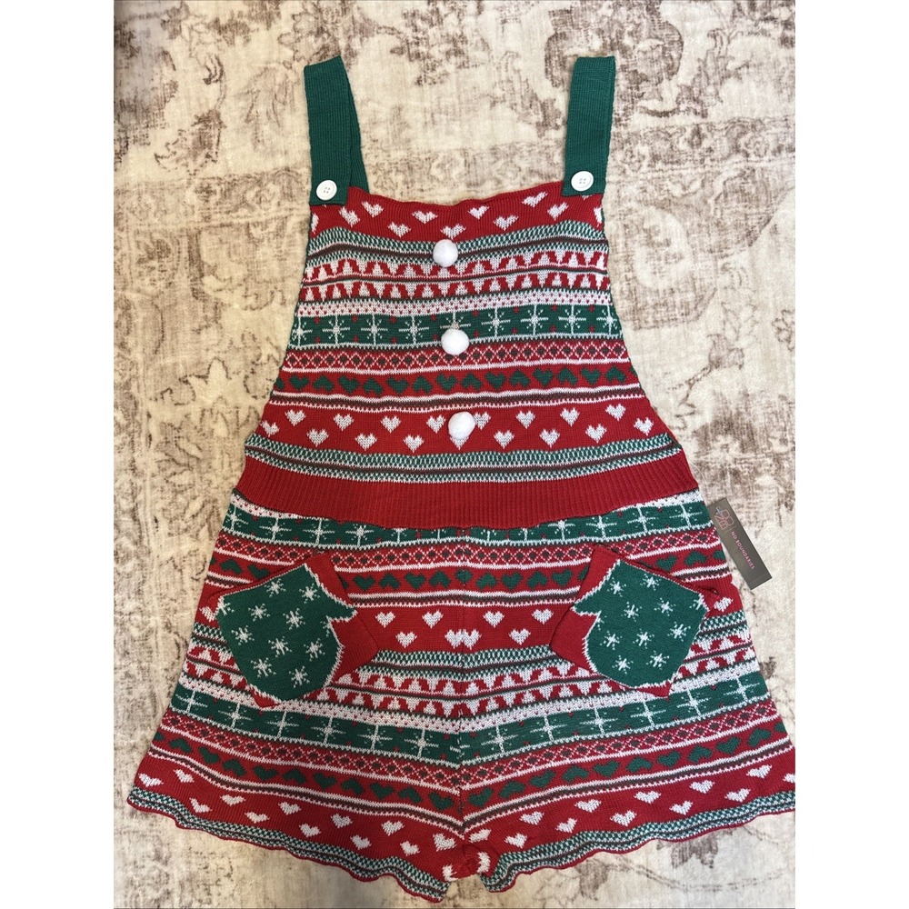 Ugly Christmas Sweater Xmas Size XXL Romper